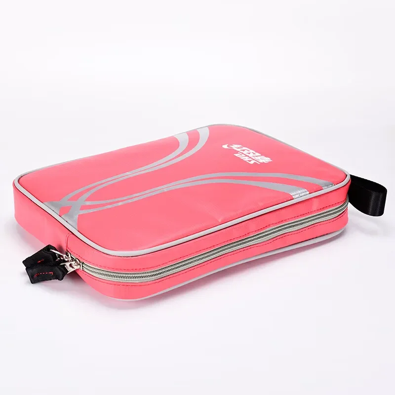 Description Picture 6 of item1 Pcs Original DHS  RC530 Table Tennis Racket Bag Big Capacity Waterproof Ping Pong Bat Protection Case for 2 rackets