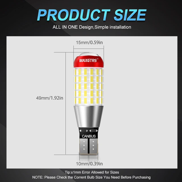 20 Stück T25 T15 7440 1156 1157 3030SMD 18smd 12V LED Lampen Canbus OBC  Fehlerfreies LED Rückfahrlicht 921 912 W16W LED Lampen Von 37,47 €