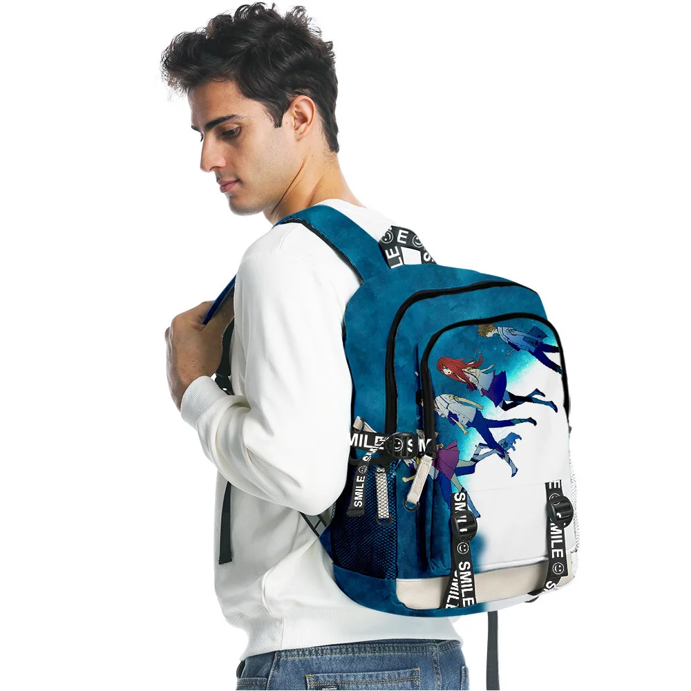 

Popular Youthful School Bag Unisex From the new world Travel Bags 3D Print Oxford Waterproof Notebook multifunction Backpacks