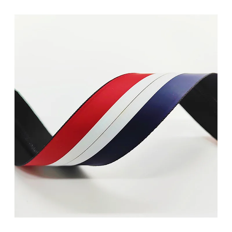 

5 # Корейская Водонепроницаемая молния из полиуретана и нейлона красного, белого, синего цветов с открытым концом, фотопальто, самоблокирующаяся молния