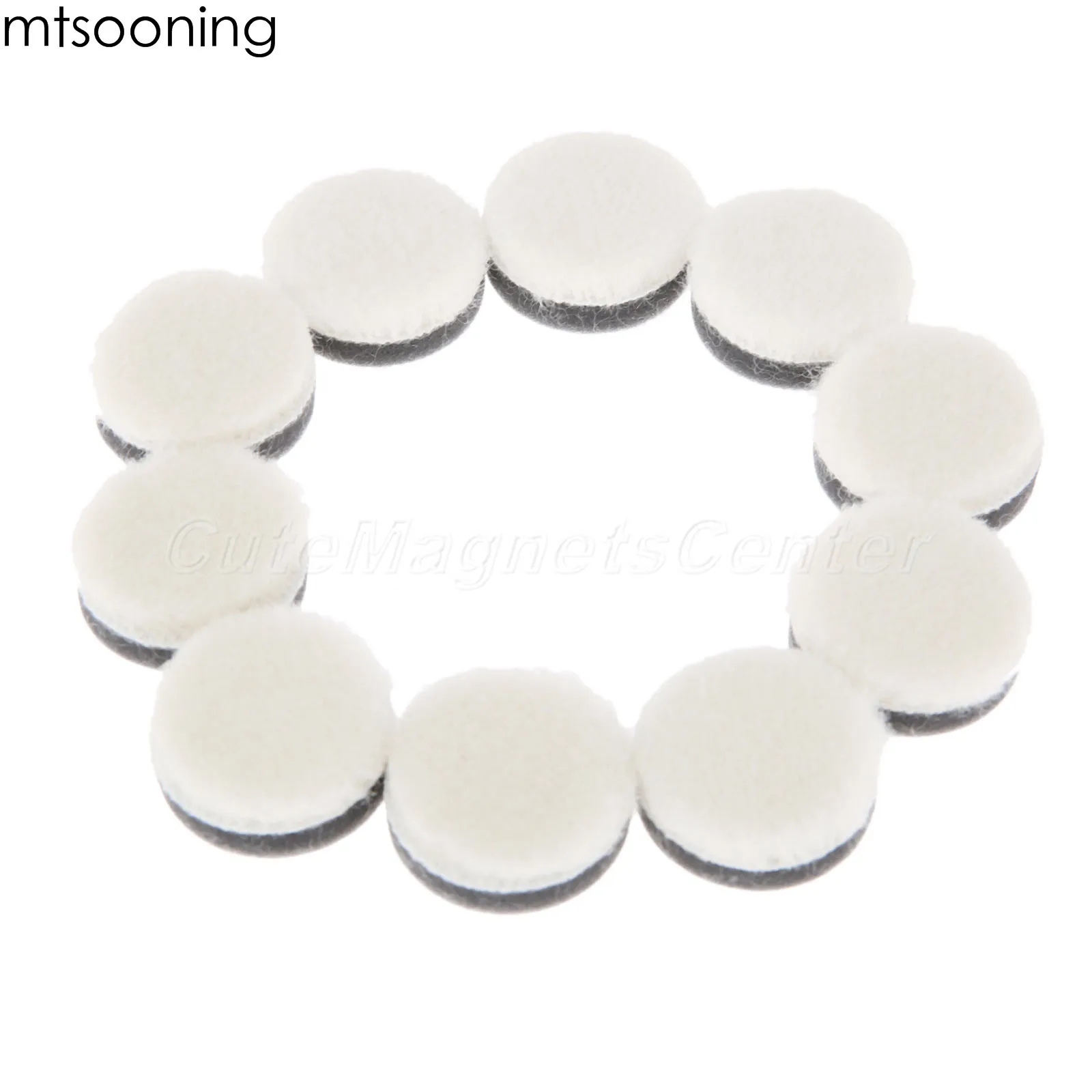 mtsooning 20pc 25mm Car Polish Waxing Pad Polishing Pad 1" inch Polish