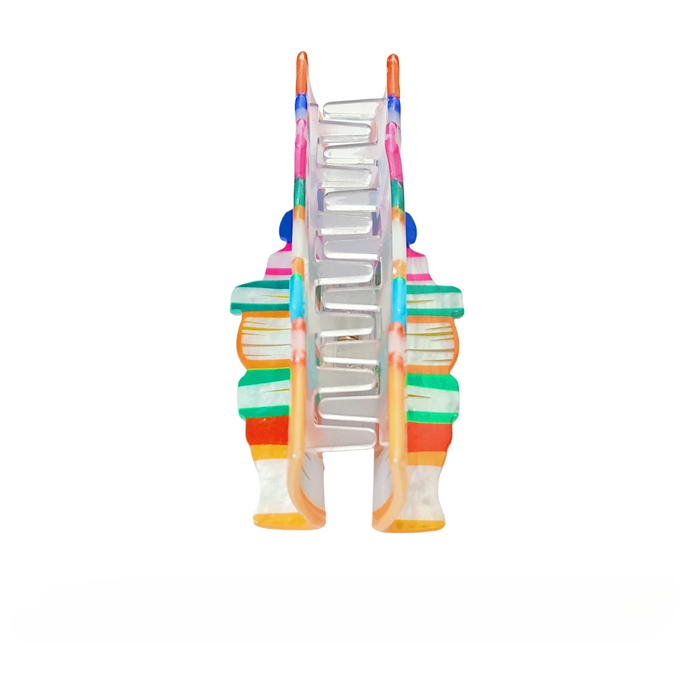 Cute Acrylic Pencil Design Hair Claw Clips for Women Accessories Teacher's Birthday Graduation Back to School Party Favors Gifts