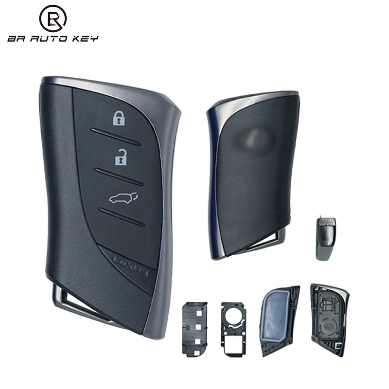 Smart Remote Car Key shell cover for Lexus CT200 LX570 NX300 RX300 RX350 RX450 LS600 ES350 Remote key shell for Lexus 2018-2023