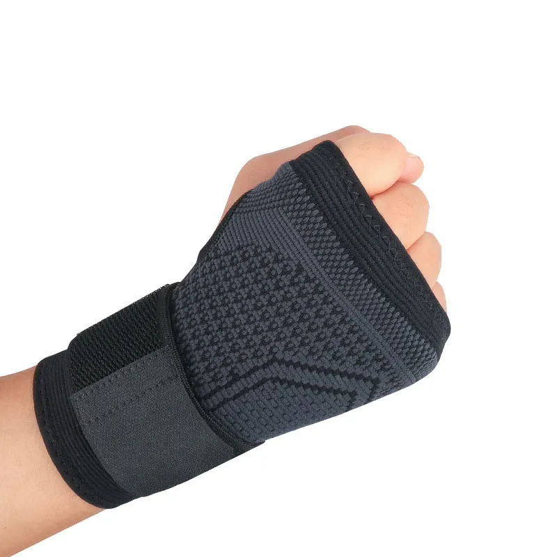 Wrist Brace 1PC Adjustable Wrist Compression Strap Sport Support For Fitness Weightlifting Tendonitis Pain Relief