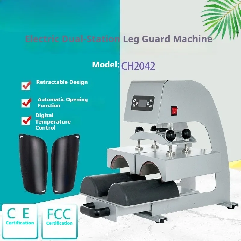 מכונת חימום סאבלימציה מדפסת העברת סאבלימציה דיגיטלית שליטה מדויקת בטמפרטורה ללוחות רגליים, גרביים ומגן ברכיים