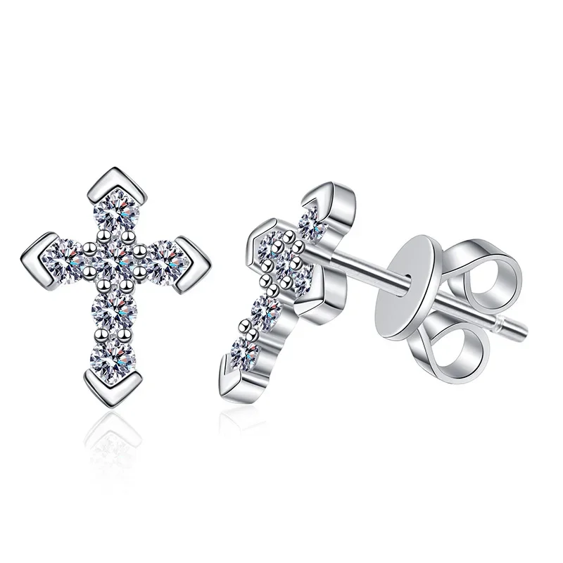 Женские серьги из серебра 925 пробы, 36 точек