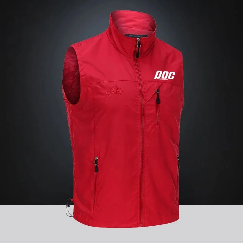 Men Downhill Vest Waterproof Jacket Mtb Mountain Riding Windproof Outdoor Sportswear