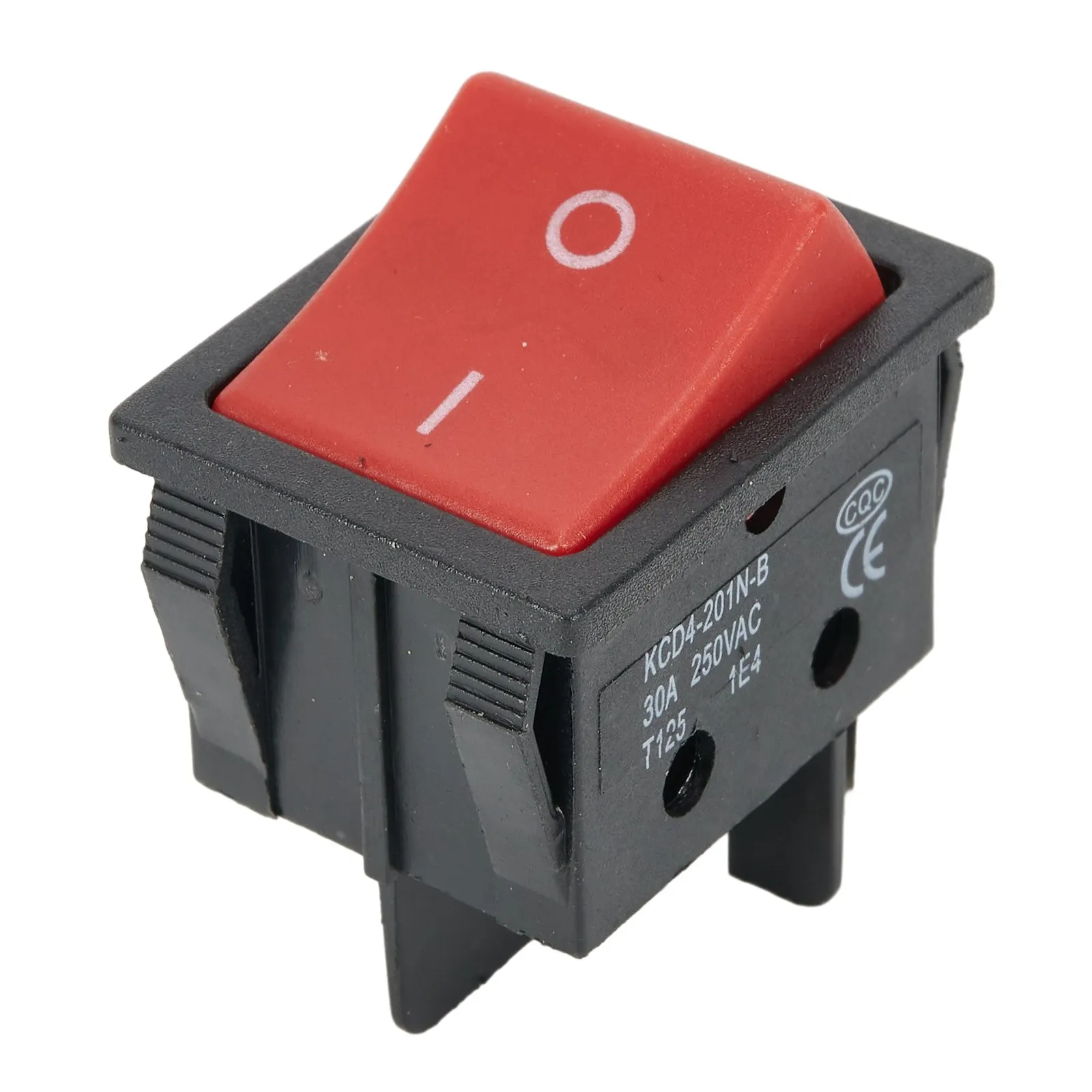 

KCD4 Special For Welding Machine 30A 250V High Current 22*29 Red Copper Rocker Power Switch 4Pin Button Electrical Accessories