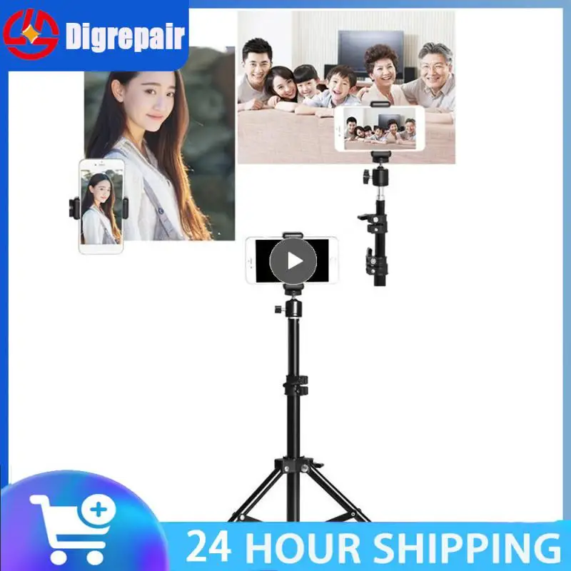 휴대용 삼각대 카메라 전문 범용 스탠드 마운트 노트북 프로젝터 프로젝션 브래킷, 알루미늄 트레이, 야외 120cm