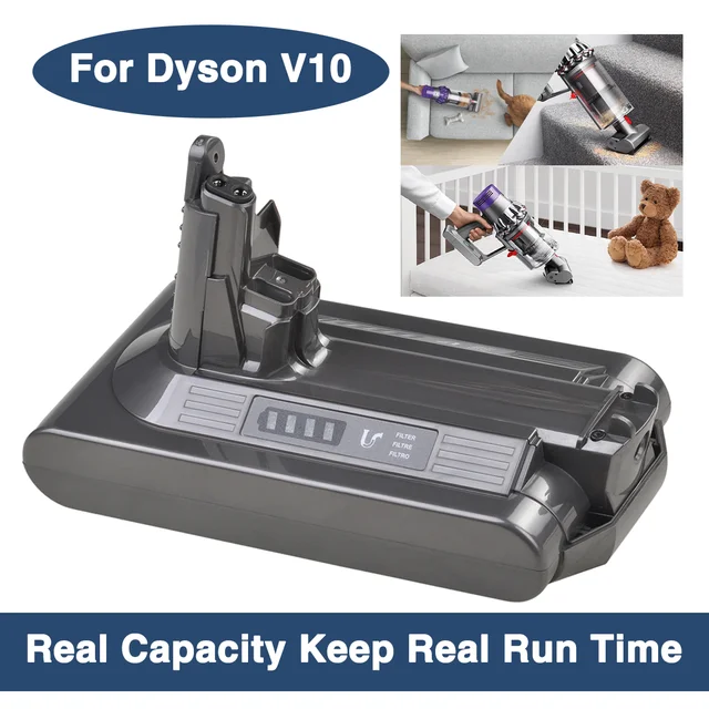 Battery Dyson V10 Absolute Vacuum Cleaner  Dyson V10 Replacement Parts  Battery - V10 - Aliexpress