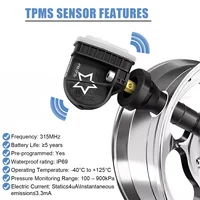 TPMS Tire Pressure Sensor For Chevrolet Cruze Malibu Silverado Equinox Impala Tahoe GMC Sierra Yukon 13598771 13598772 13598773 - Image 4