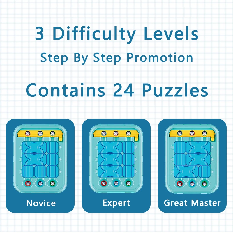 Plastic Rolling Ball Maze Puzzle Game for Kids