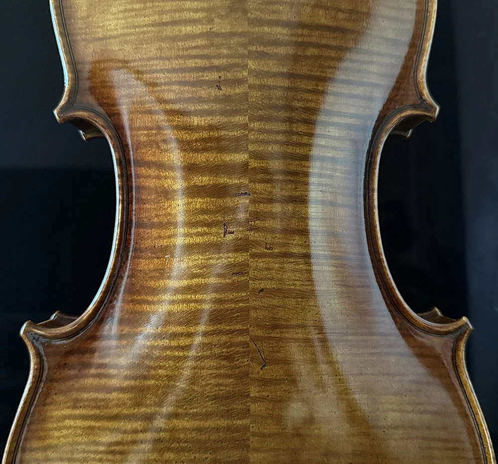 Handmade Antique Oil Varnish,Stradivarius 1716 "Messiah" Copy ,Master Violin, No.1462. European Spruce, Great setup