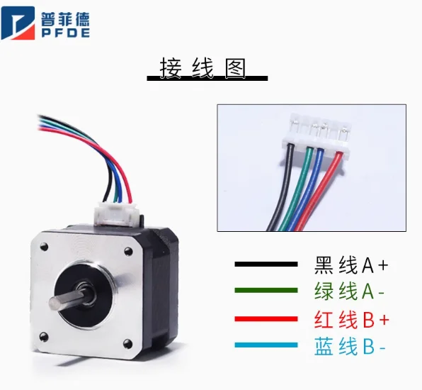 3Wthings NEMA 17 Stappenmotor 42-34, 1.8°, 0.8A / Vervangingsmotor geschikt voor Creality 3D Printer 3Wthings NEMA 17 Stappenmotor 42-34, 1.8°, 0.8A / Vervangingsmotor geschikt voor Creality 3D Printer