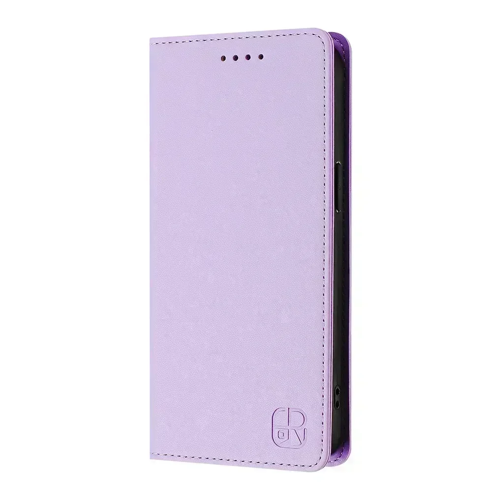 Premium Magnetic Leather Flip Wallet Case - Stylish Protective Cover