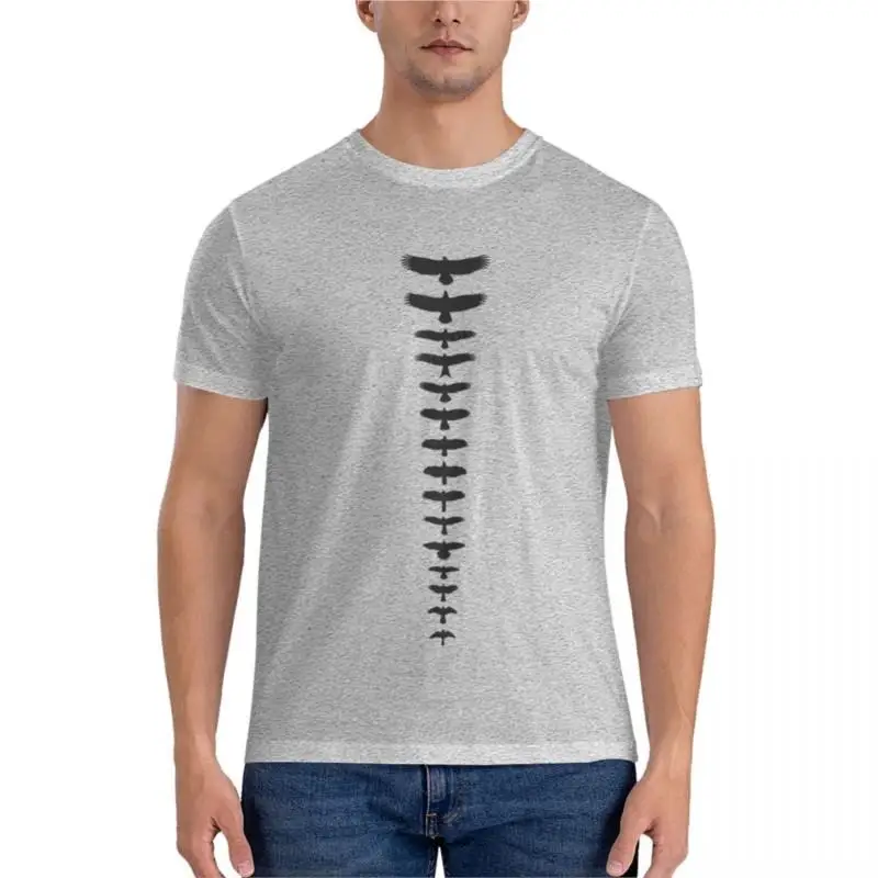Uk Birds Of Prey-T-Shirt Essenziale Nera Magliette Divertenti Da Uomo Maglietta Con Stampa Animalier Per Ragazzi T-Shirt Bianche Da Uomo