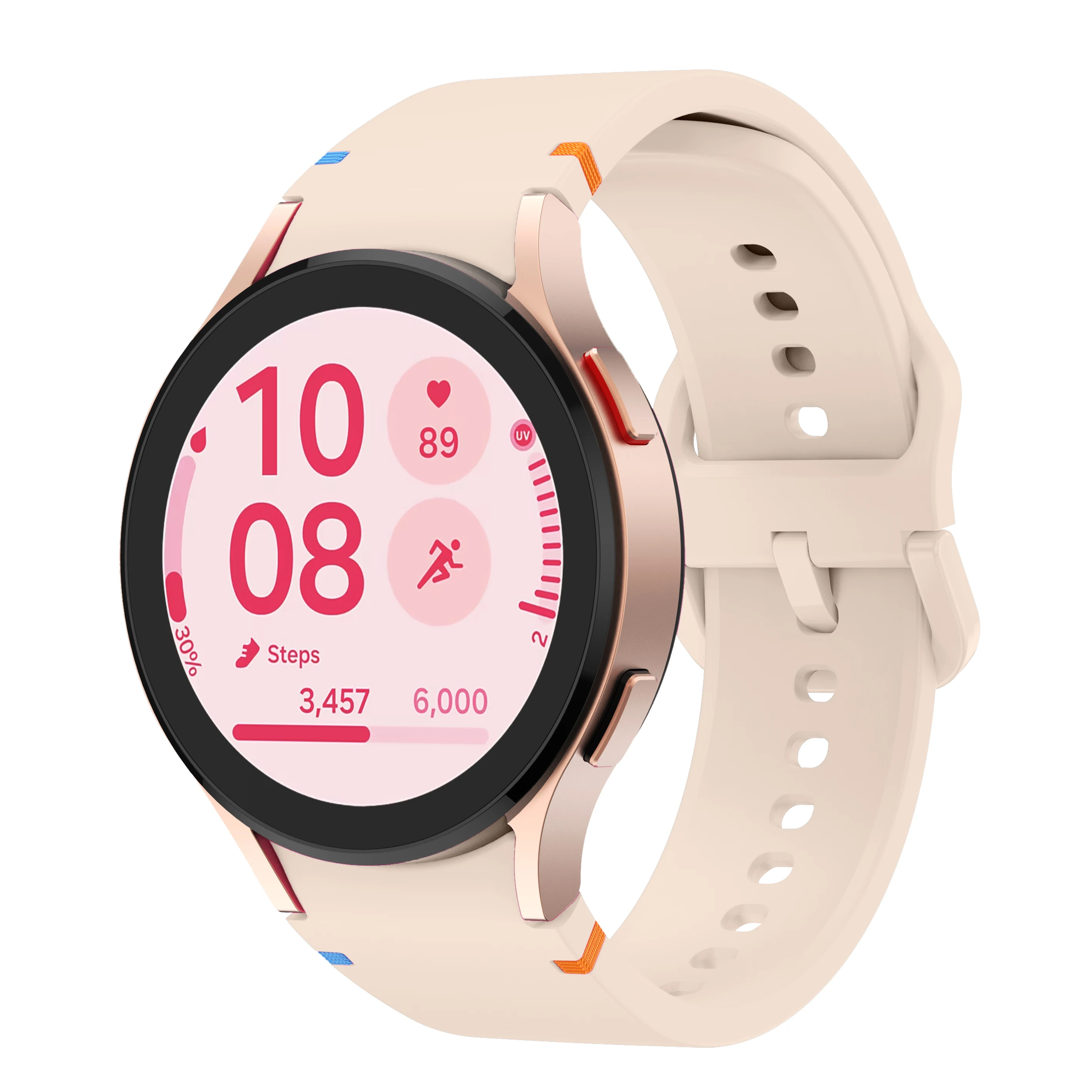 Premium Silicone Strap for Smartwatches - Elegant and Durable Design