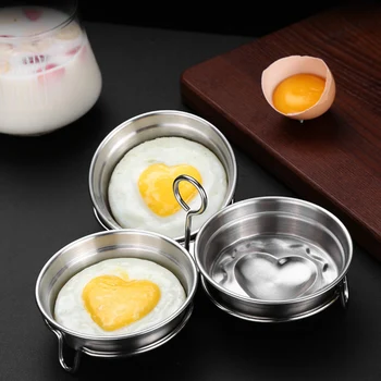 304 Stainless Steel DIY Heart Shape Egg Shaper Mold Cooker Kitchen Frying Cooking Tool Kitchen Tools 1