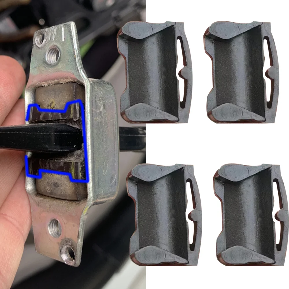4XCarDoorCheckStrapRepairKitStopperDampingClipForToyota