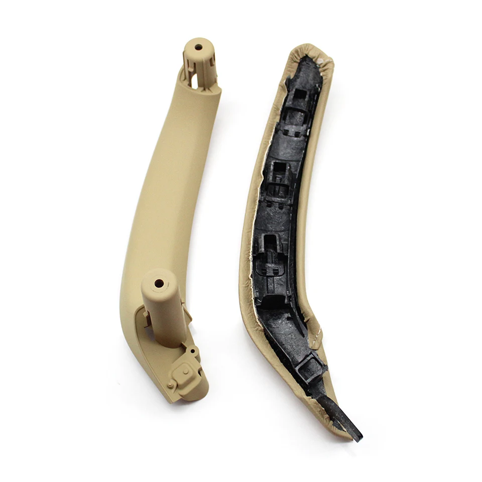 Maniglia Interna In Pelle Per BMW X3 (F25) E X4 (F26) 2010-2016 - Sostituzione Lato Destro (nero)