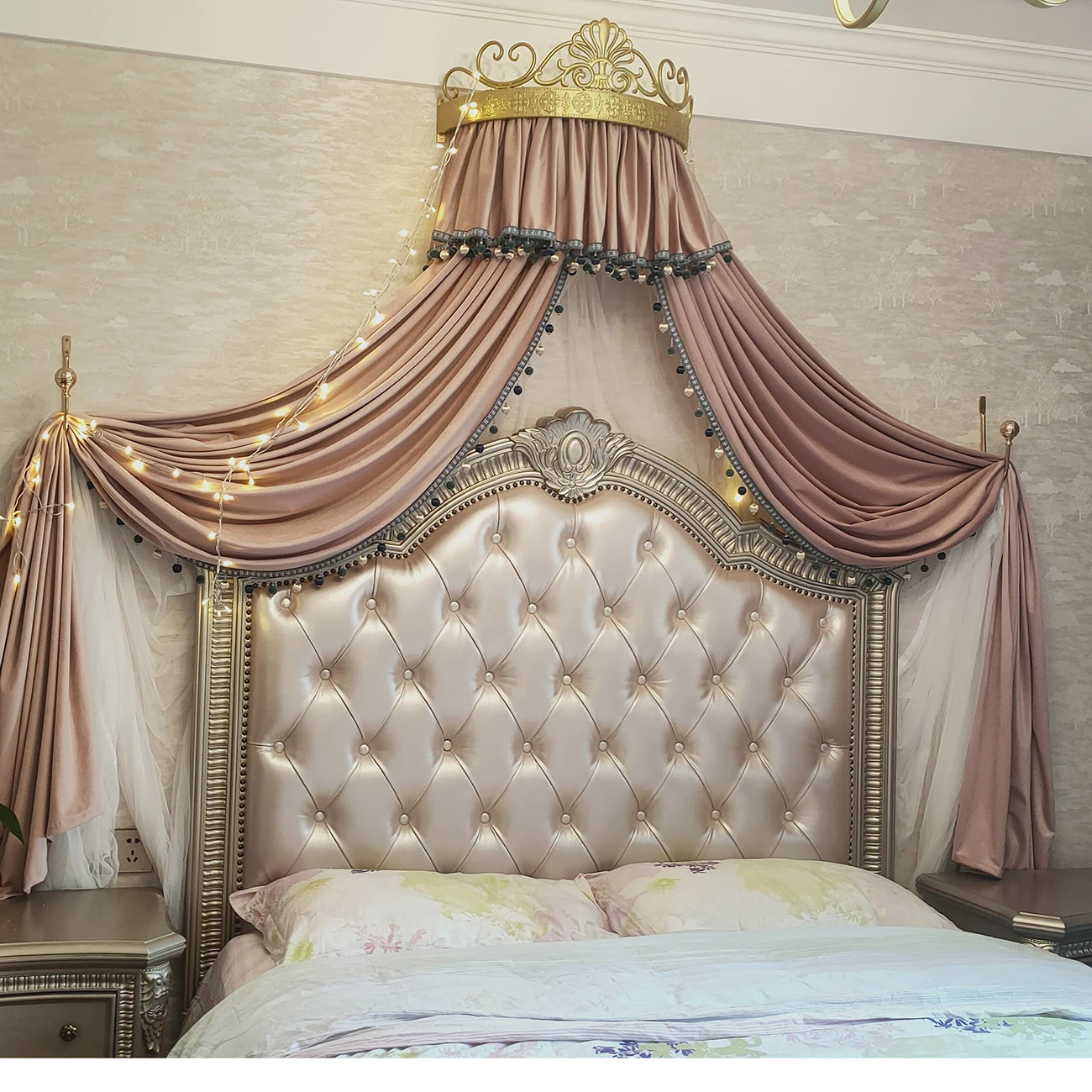 DIY Bed Crown: The Luxurious French-Style Canopy That Transformed My Bedroom  Into a Fairytale Retreat, image size:1300x1300