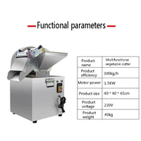 PBOBP Electric Food Slicer 220V Household Desktop Fruit Lamb and Beef Slicers 0-22mm Bread Ham Vegetable Meat Cutting Machine 2