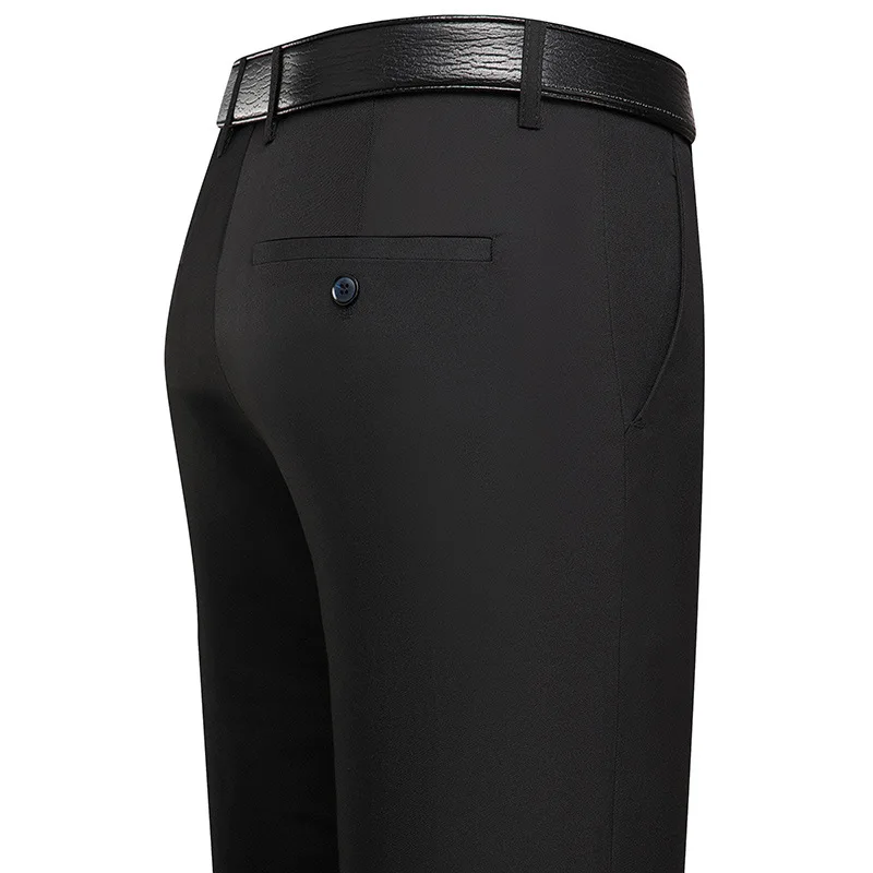 MRMT 2025 Brand Men's Trousers High Waist Black Suit Pants Men Trousers Thin Straight Loose Formal Business Casual Man Trouser 5