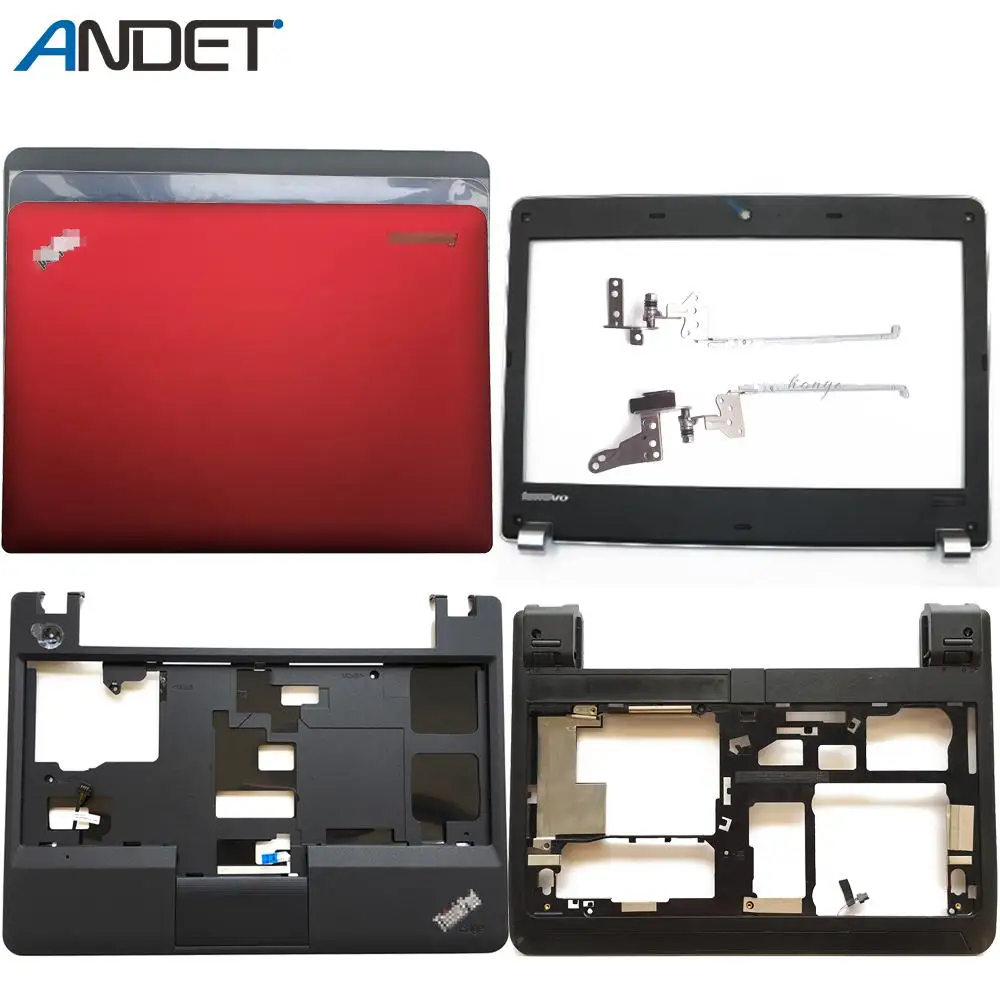 

New For Lenovo ThinkPad E130 E135 E145 LCD Back Cover Upper Shell Bottom Lid Front Bezel Frame Case Hinges 04W4354 04W4355