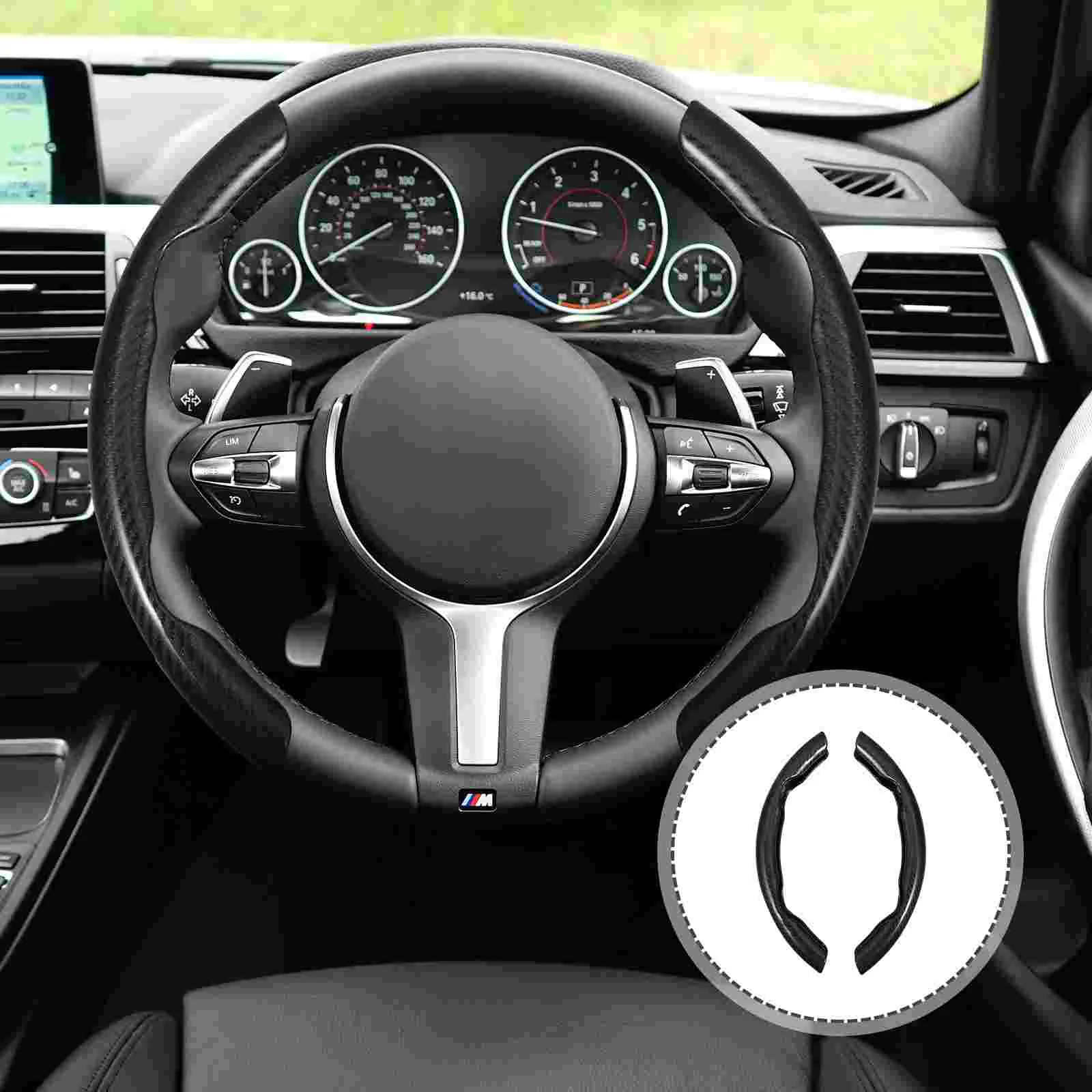 

Ultra Thin Steering Wheel Sleeve Miss Car Accessories for Men Imitation Grip