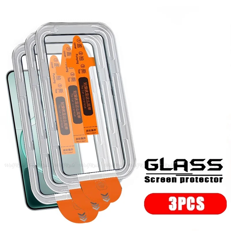 Premium Tempered Glass Screen Protector - Full Cover, 9H Hardness, Dust-Free