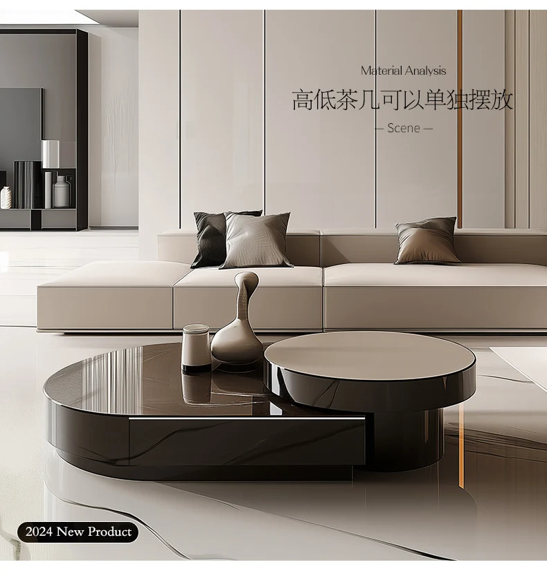 Designer Simple Coffee Table Aesthetic Minimalist Space Saving Luxury Coffee Table Computer Outdoor Mesa Auxiliar Furniture