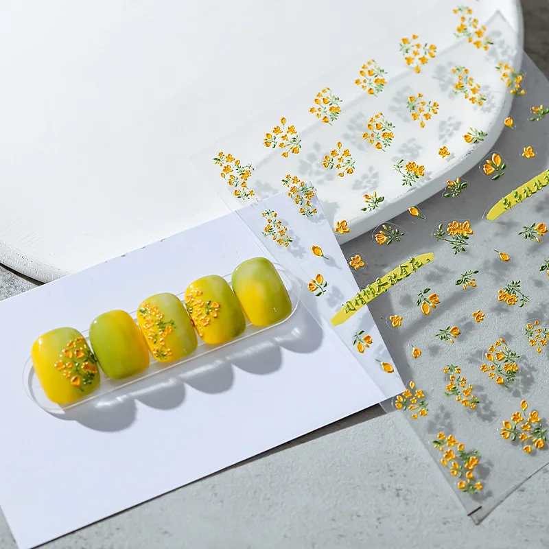 

[Meow.Sensei] Japanese Thin Tough Nail Sticker Pro Frosted Thin Transparent Adhesive Nail Stickers Kx Joint-Name Series