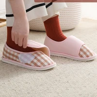 Women Diabetic Slippers Adjustable Closure Comfortable House Shoes Arthritis Edema Wide Slippers Comfy Cozy Shoes Closed Toed - Image 3