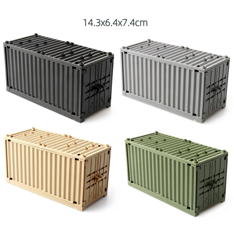 제 2 차 세계 대전 WW2 육군 군인 SWAT 장면 무기 액세서리와 일치 모델 빌딩 블록 벽돌 어린이 장난감