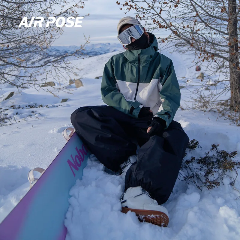 New Ski Jacket Professional 15K Waterproof Windproof Thick Warm Winter Outdoor Snow Coat Snowboarding Clothing Women Men