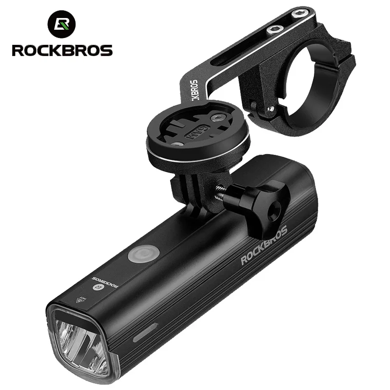 ROCKBROS Rechargeable Light Cycling Bike Flashlight Waterproof