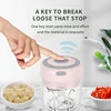 Food Grinder Electric Ginger Garlic Chopper Usb Rechargeable Mini Portable Fruit Food Grinder Onion Chopper 2