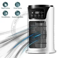 Ventilateur rafraîchisseur d'air multifonctionnel portable, mini climatiseur évaporatif, ventilateur naturel pour la maison, la chambre et le bureau 2