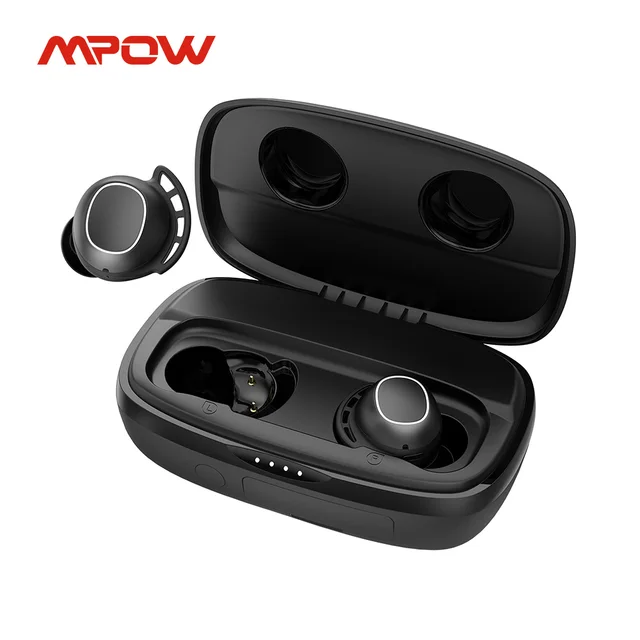 Mpow M30 Plus Bluetooth 5.0 True Wireless Earbuds 100h Playtime iPX8 Sweatproof TWS Earphones USB-C Charging For iPhone Xiaomi 1