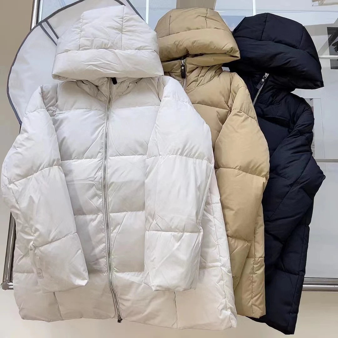 

Пуховик в европейском стиле New Style, женская зимняя одежда, модное повседневное утепленное пальто