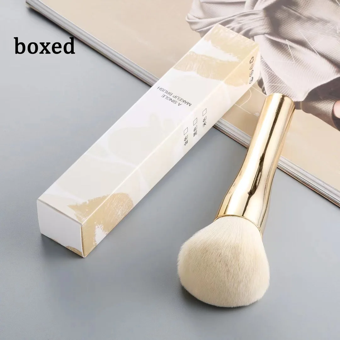 Nova Glam Essentials Large Powder Brush – Soft Nylon Bristles for Setting & Blending