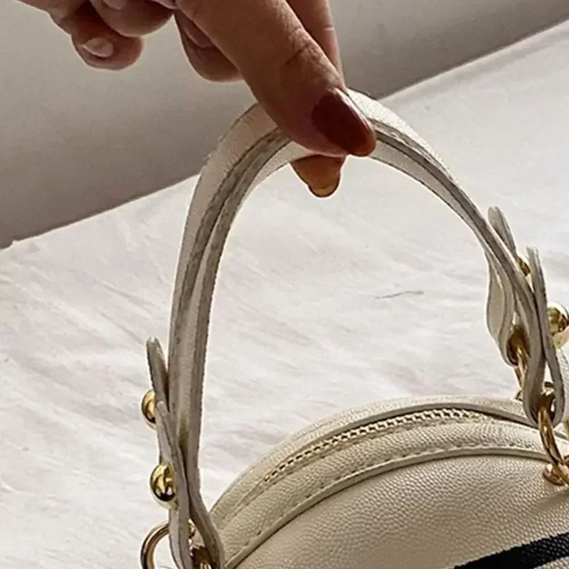 Women's INS Super Hot Personalized Basketball Bag New Versatile One Shoulder Crossbody Bag Korean Edition Round Bag