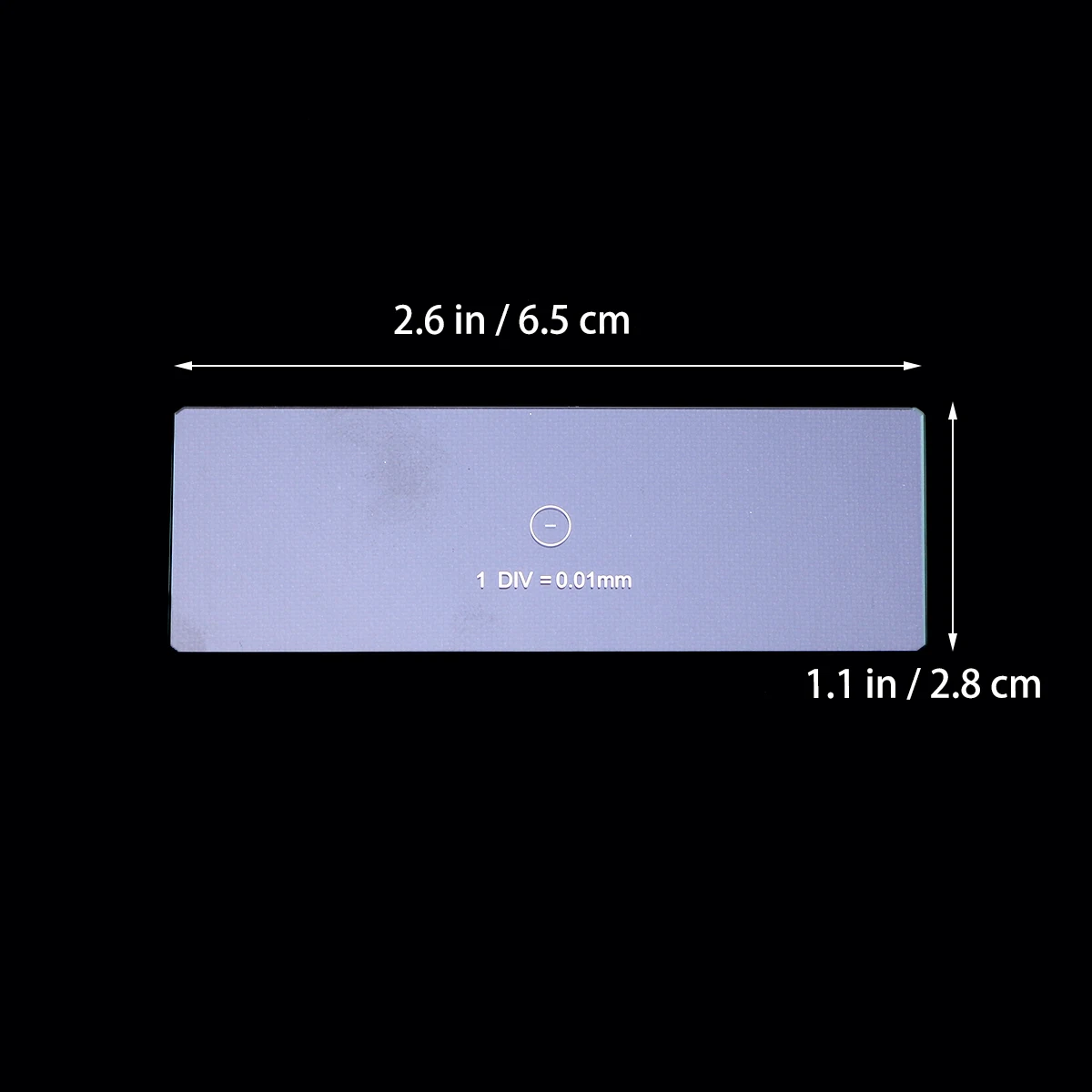 0.01Mm 스테이지 마이크로미터 카메라 교정 액세서리 교육 장비 현미경 교정 슬라이드 현미경