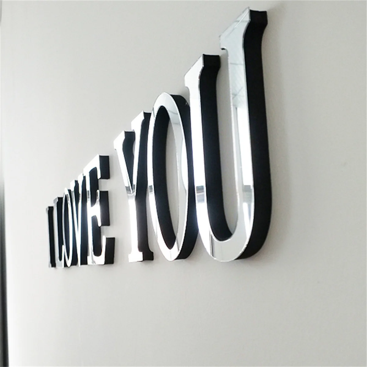 3D Mirror Letter Stickers 4