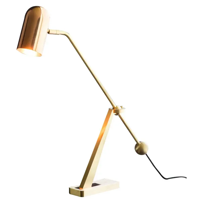 

XK Modern Creative Metal Table Lamp European and American Designer Sample Room Bedroom Bedside Lamp
