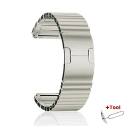 Sleek Stainless Steel 22mm Bracelet - Huawei Ultimate (Titanium color)
