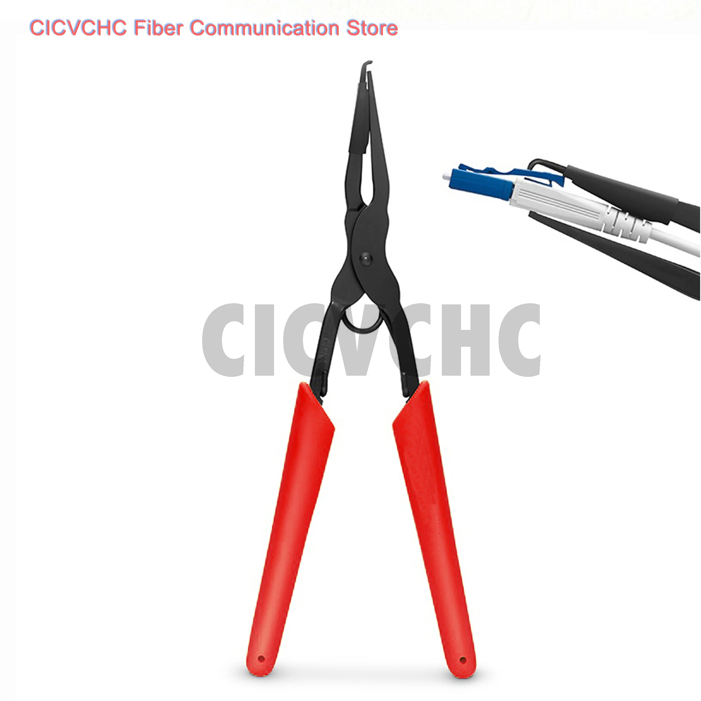 Fiber/Copper Optic Connector Insertion & Extraction Tool for LC/SC/MU