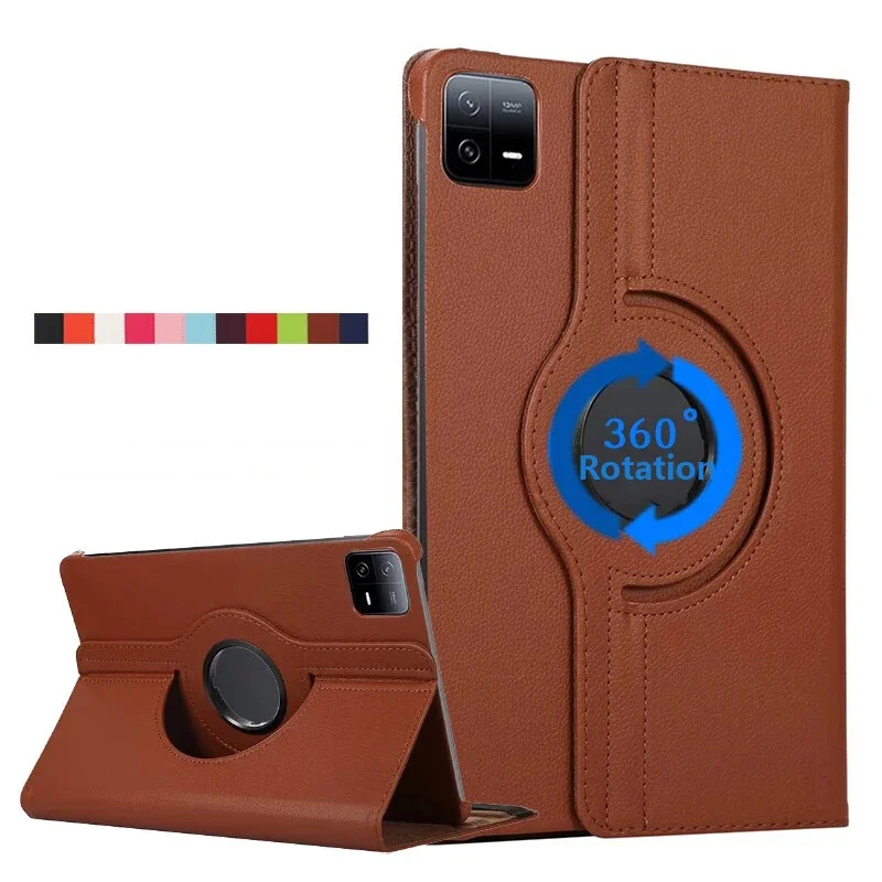Capa para Tablet com Suporte Flip Rotação 360 Graus Xiaomi mi Pad Pro 11 2023 2023 - Imagem 3