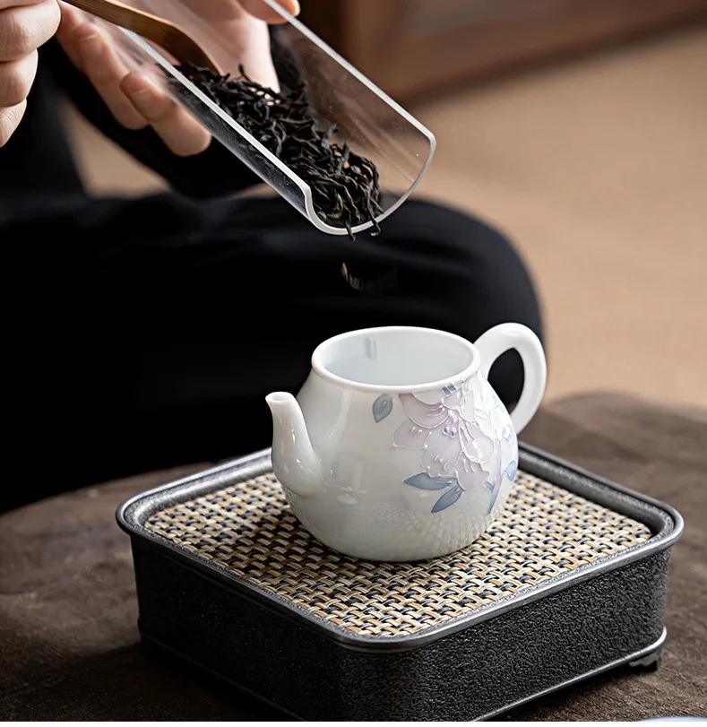 Coperchio Teiera In Ceramica Ricambio - Stile Cinese, Per Piccole Teiere, Nero - Foto 10