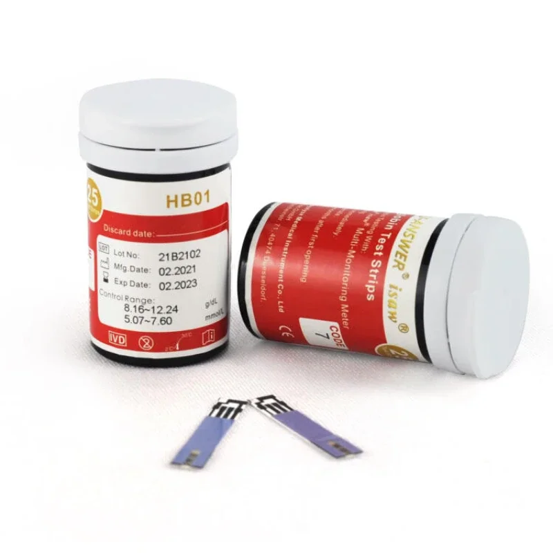 Blood Lipid Detector Accu-ANSWER isaw Fast check Class II Instrument classification 4 in 1 blood test hemoglobin test strips Uric Acid Cholesterol